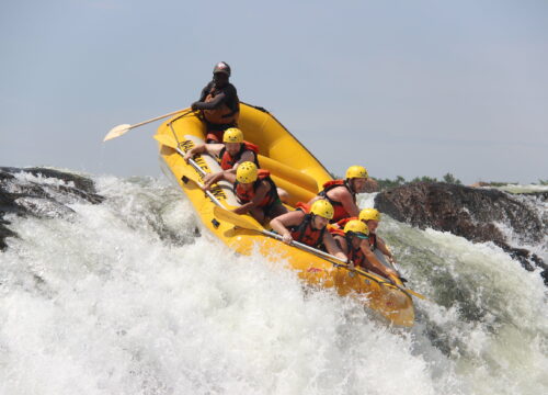 White Water Rafting on the Nile River Jinja