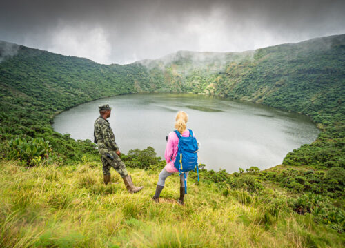 1 Day Mt Bisoke Volcano and Hiking Volcanoes