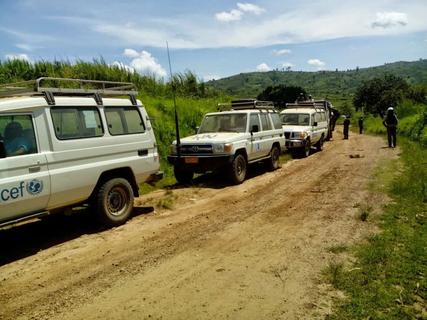 Virunga National Park Unicesf Vehicles
