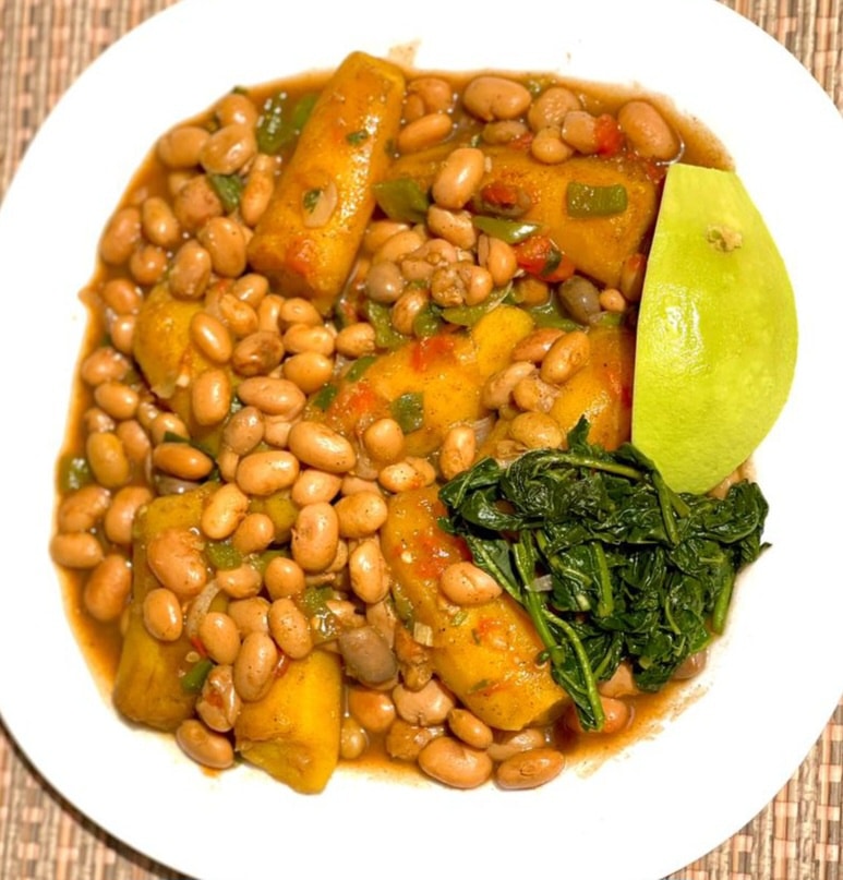 Katogo (Matoke with Beans or Peanuts)-Vegetarian Restaurants in Uganda