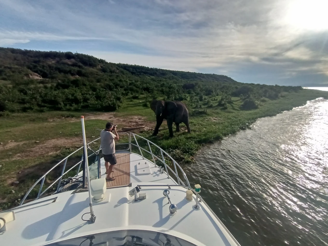 Explore the park’s wildlife-rich areas with guided morning and evening game drives.
