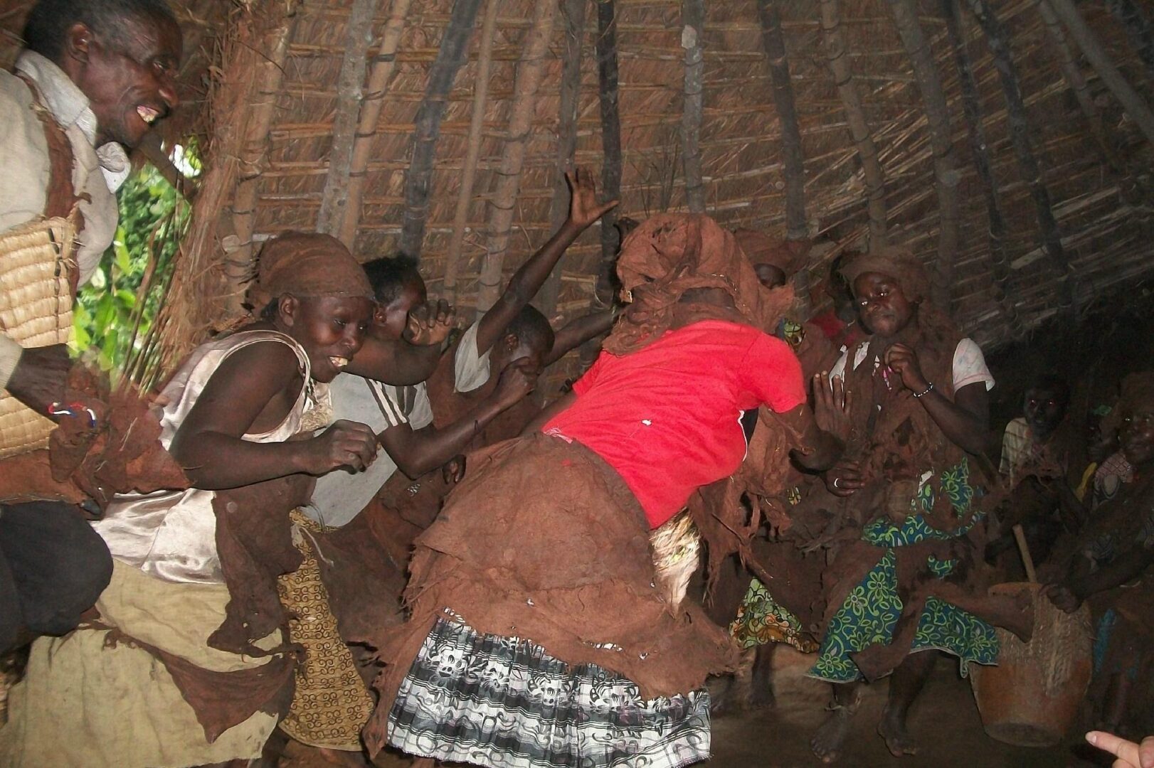 who historically lived as hunter-gatherers in the Bwindi forest before the area was designated a national park.
