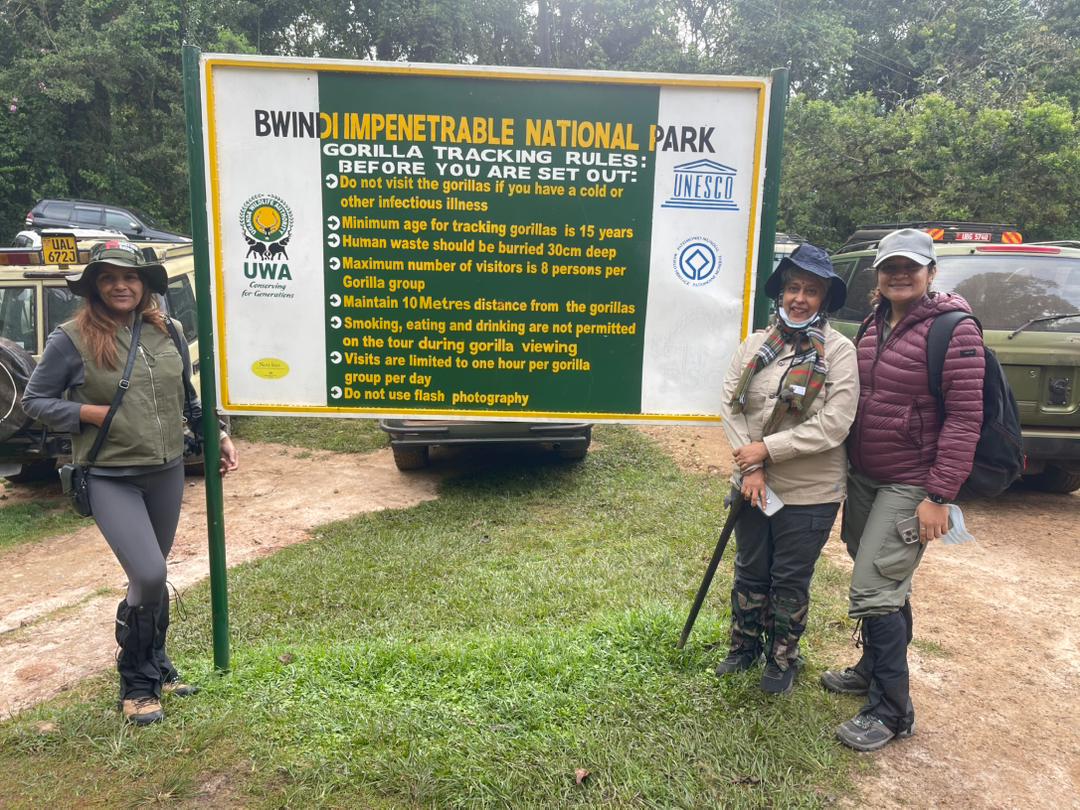 Elevana guests in Rushaga sector of Bwindi