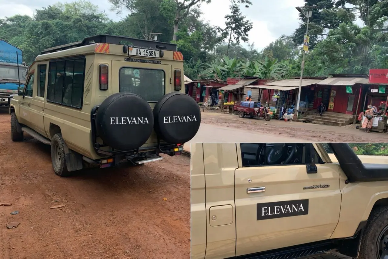 Elevana Safari Land Cruiser on safari