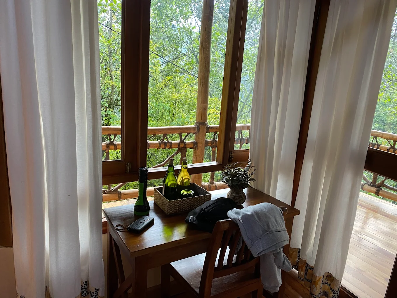 Comfortable guest room area at Ichumbi Gorilla Lodge, Bwindi