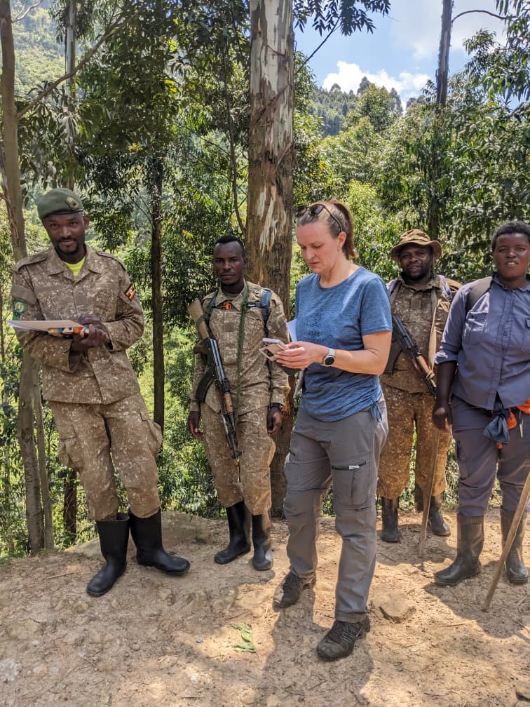 Nextgen Safaris guest with professional guides in Uganda
