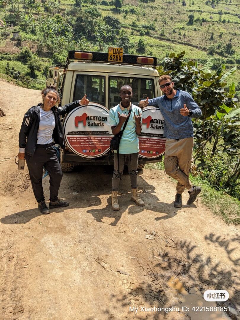 Gorilla encounter during safari in Uganda