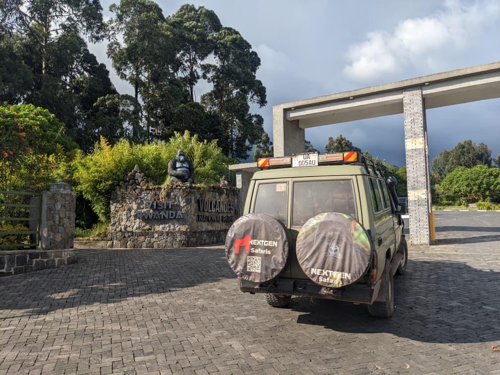 Gorilla trekking in Volcanoes National Park, Rwanda