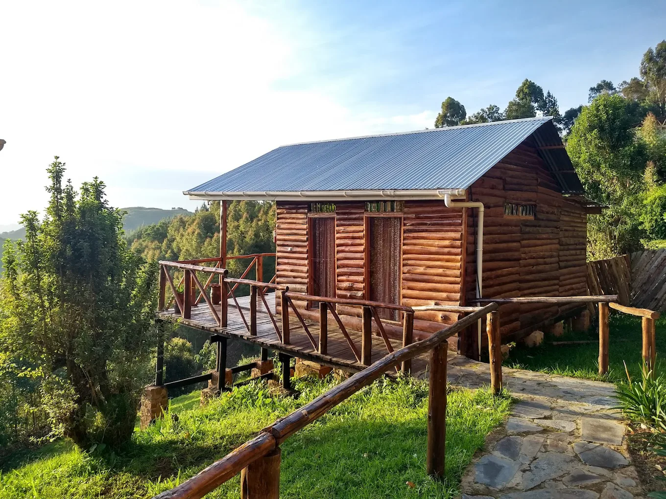 Bakiga Lodge Front View