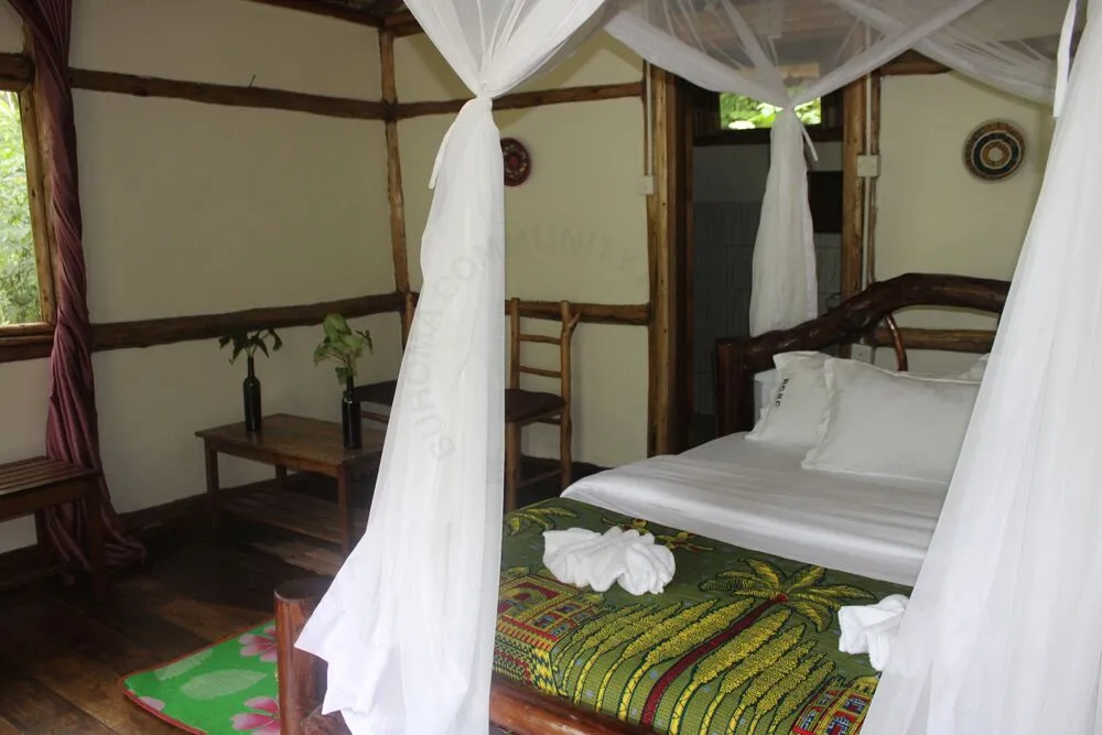Bedroom at Buhoma Community Rest Camp Bwindi