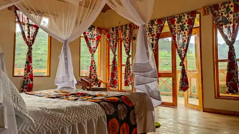 Bweza Gorilla Lodge Room Interior