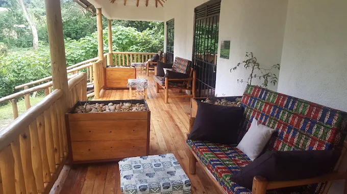 Balcony view at Bwindi Community Homestay