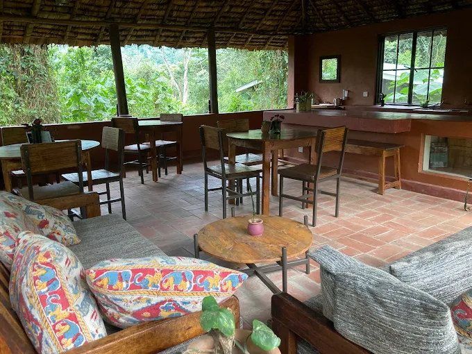 prepared meals using locally sourced ingredients, offering both Ugandan dishes and simple international cuisine.