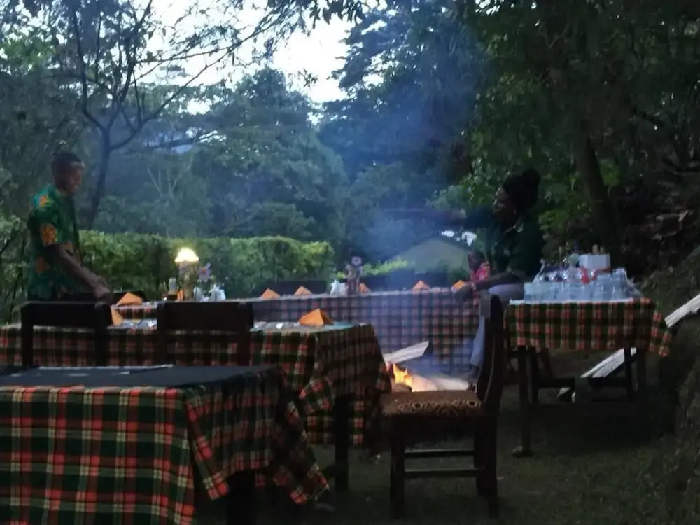 Bwindi View Lodge Campfire Area