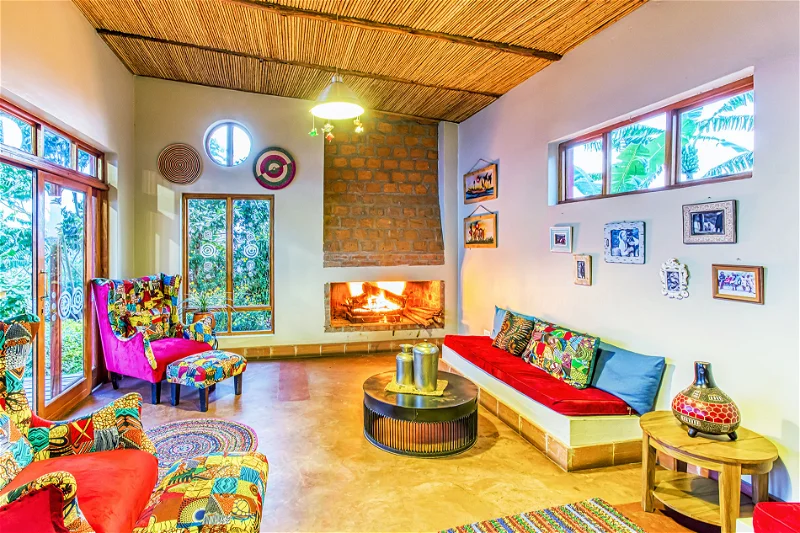 Chameleon Hill Lodge room interior