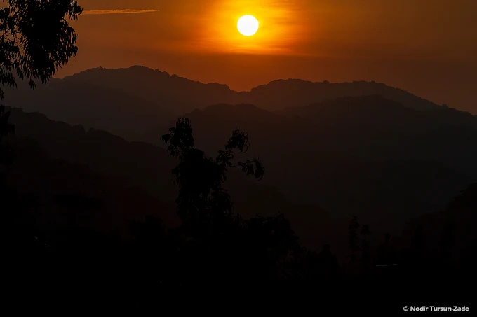 Cuckooland Tented Lodge Evening View