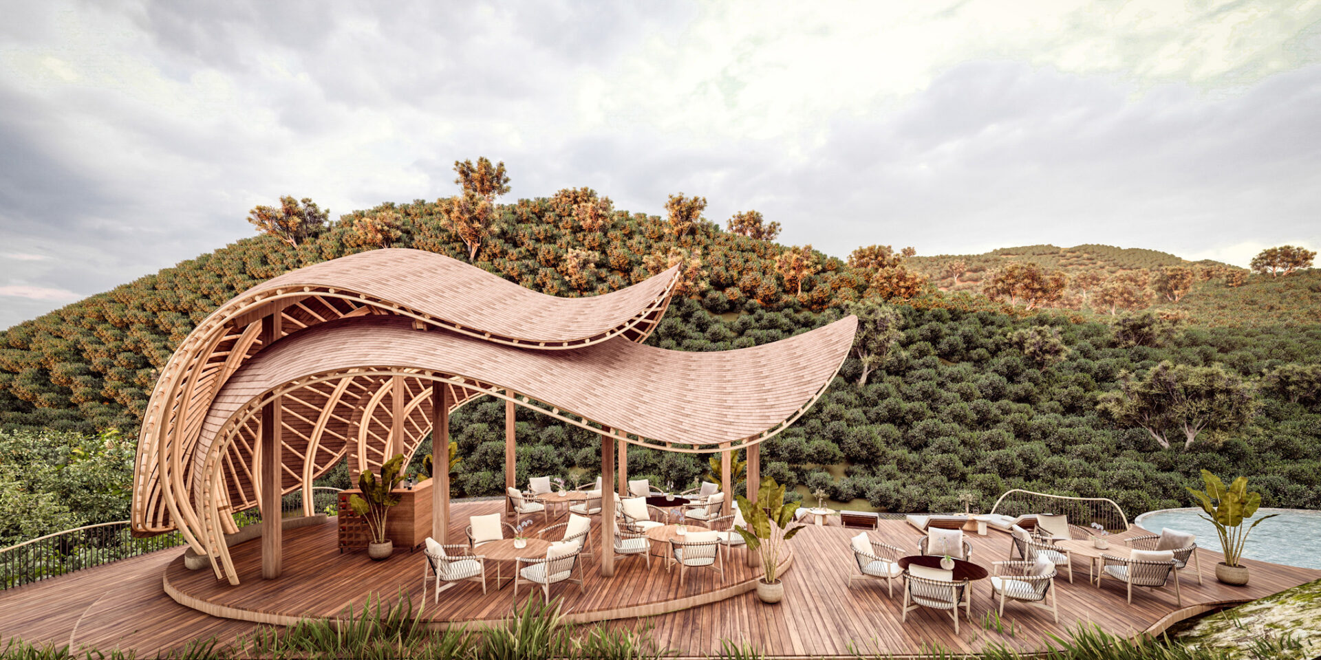 Erebero Hills luxury Bwindi gorilla trekking safari lodge