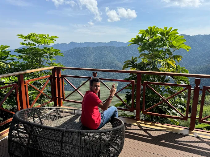 Overview of Gorilla Heights Lodge