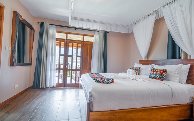 Interior at Gorilla Leisure Lodge Bwindi