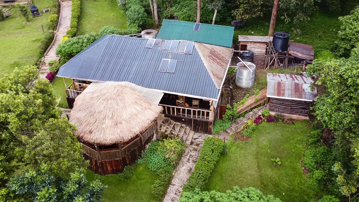 Gorilla Mist Camp Bwindi Aerial View