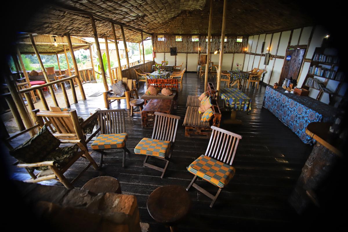 Gorilla Mist Camp Restaurant Interior