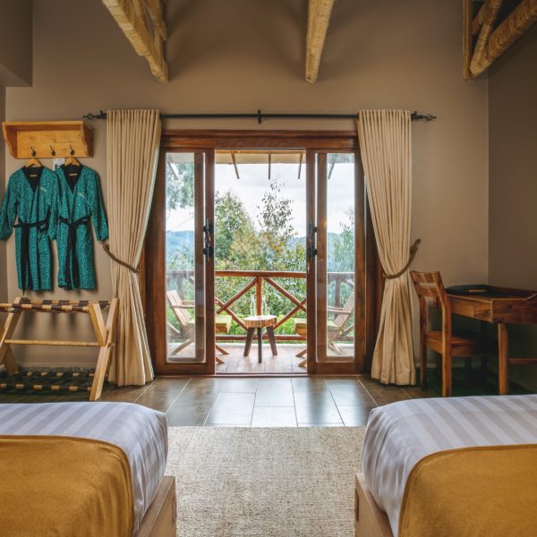 Room at Kaara Gorilla Mountain Lodge