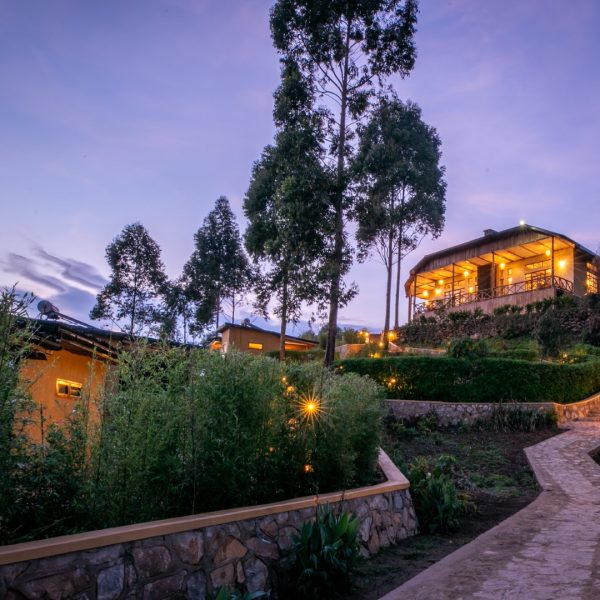 Kaara Gorilla Mountain Lodge outside view