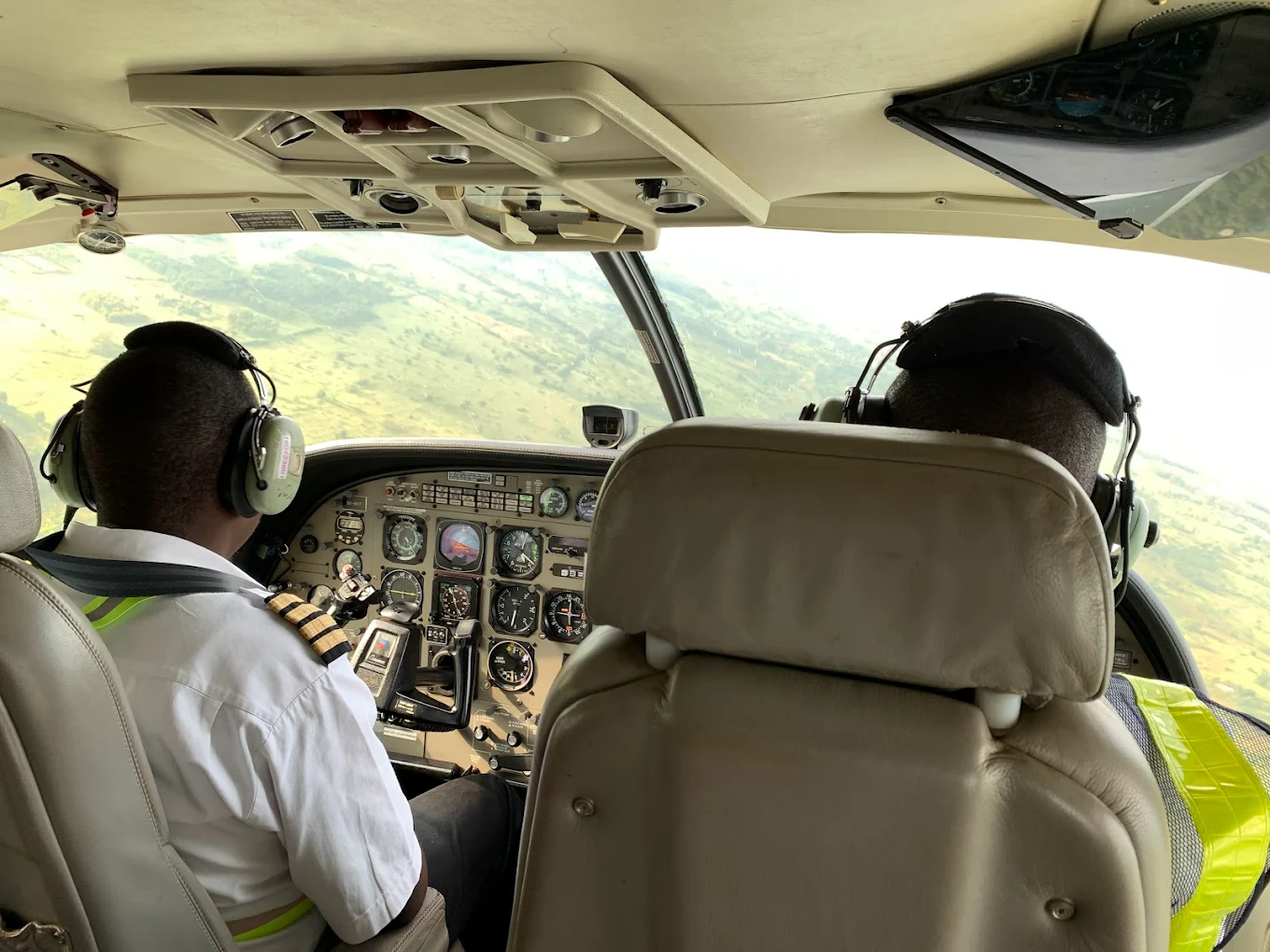 The Experience of Flying to Bwindi

