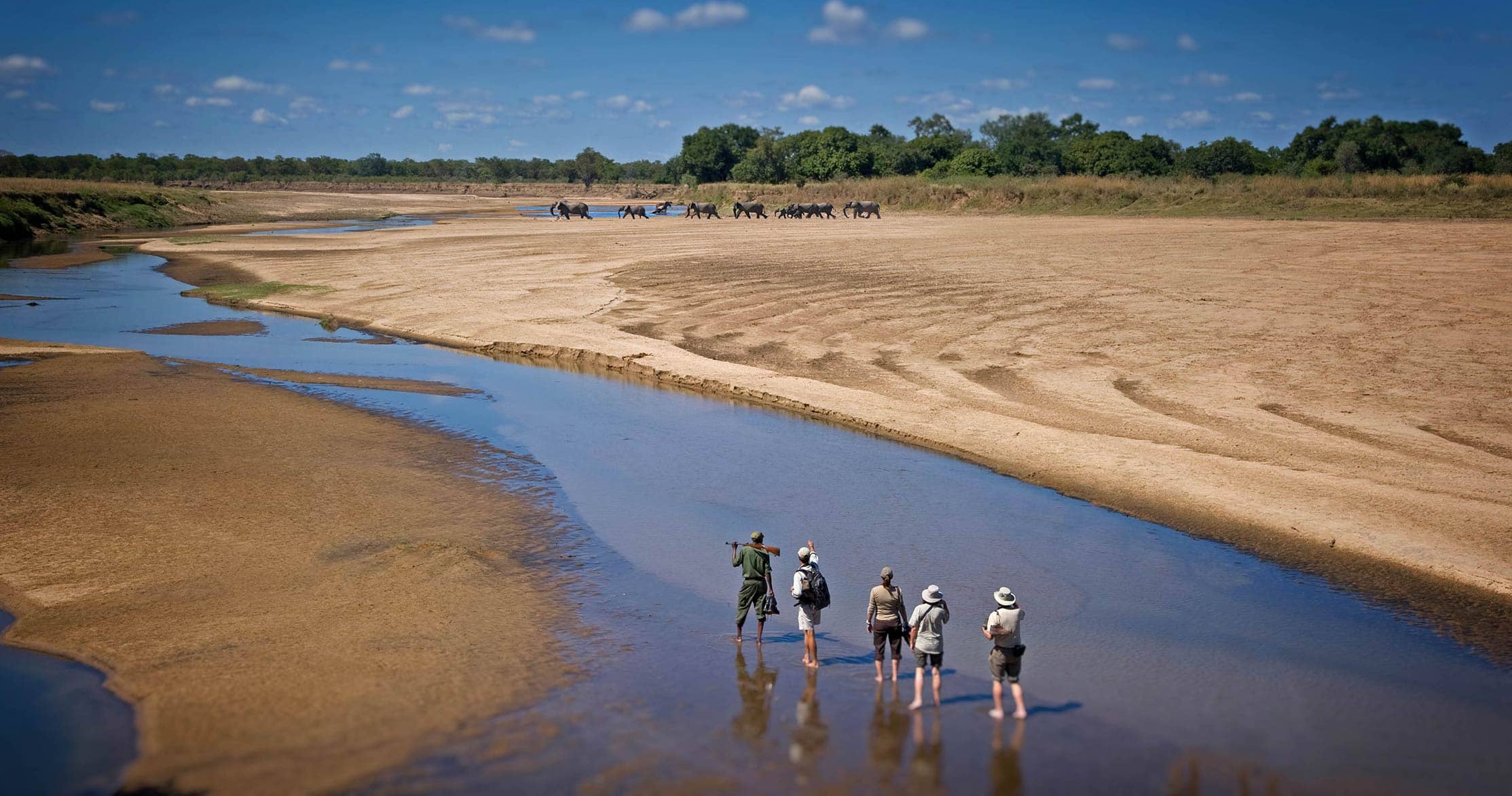 Source and Course of the Luangwa River