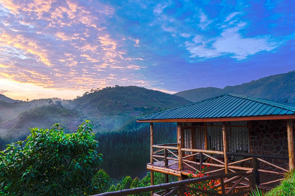 Rushaga Gorilla Camp Aerial View