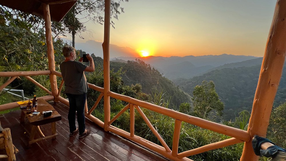 Rushaga Gorilla Havens Lodge Evening View