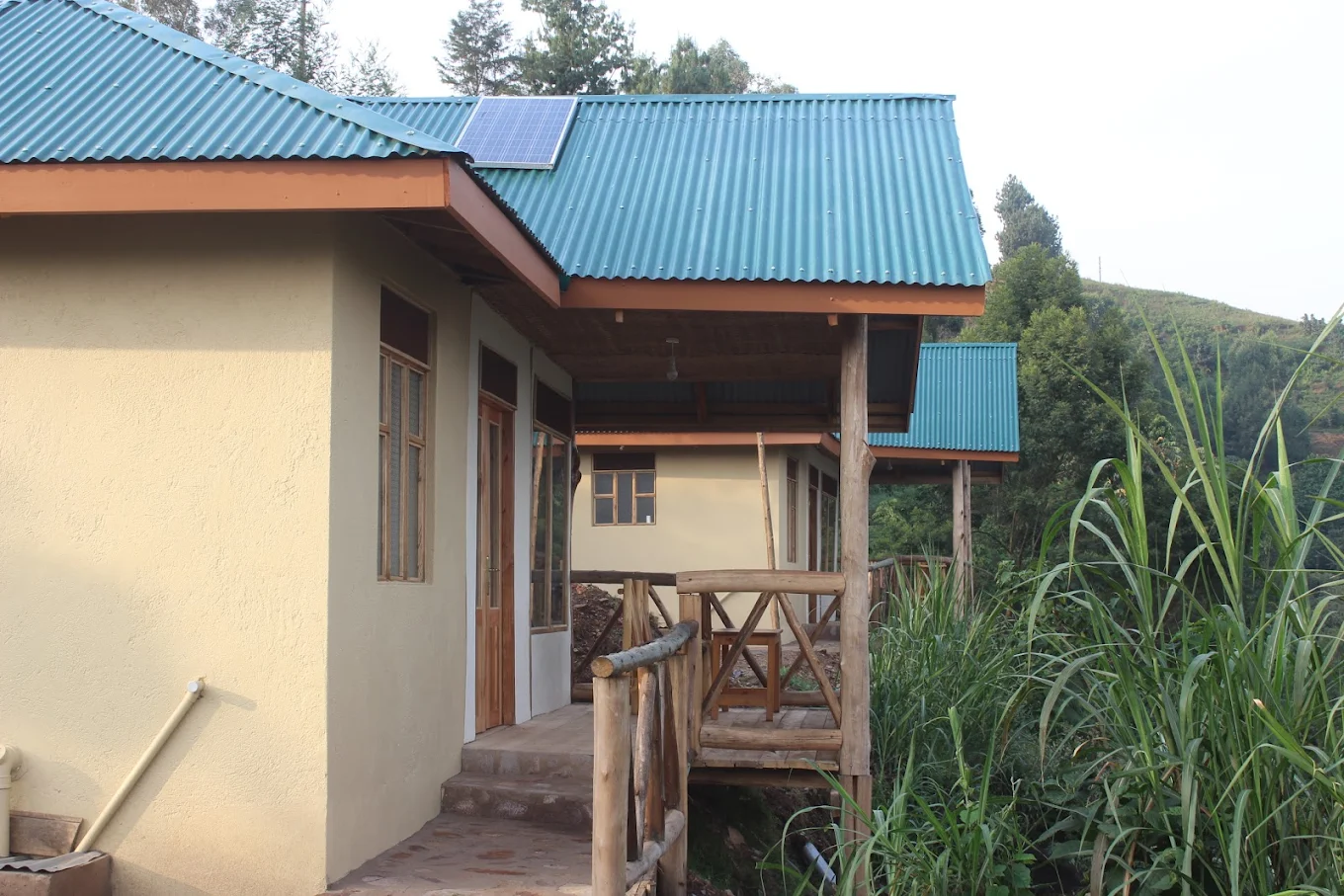 Rushaga Gorilla Havens Lodge Side View