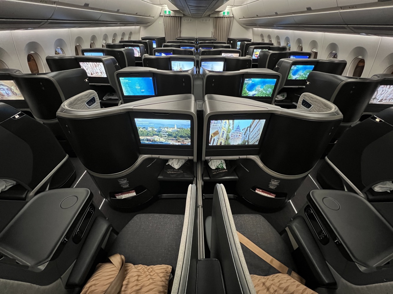 Turkish Airlines Airbus A350 aircraft flying to Africa