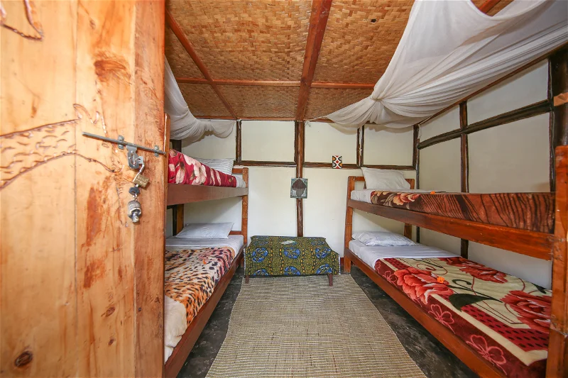 These shared rooms contain multiple beds within the same space, offering a very affordable accommodation option while encouraging social interaction among travelers.