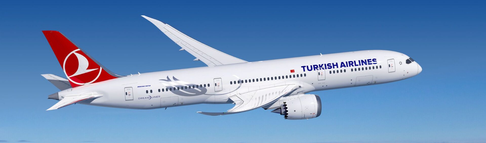 Turkish Airlines long haul flight from Europe via Istanbul