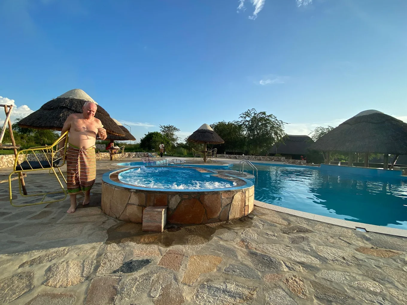 Elephant Oasis Lodge Murchison swimming pool