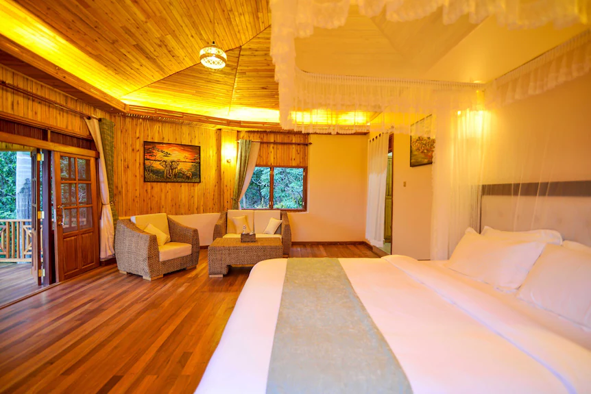 Heritage Safari Lodge room interior