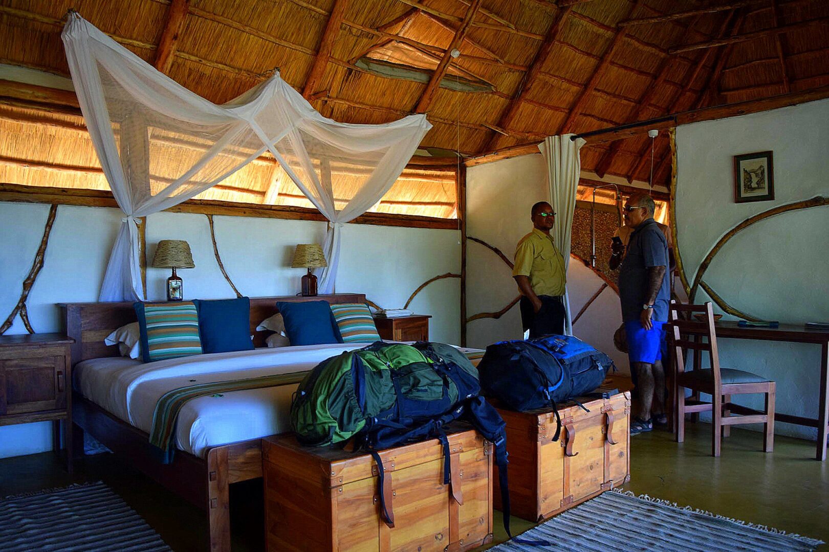 Kabalega Wilderness Lodge accommodation exterior