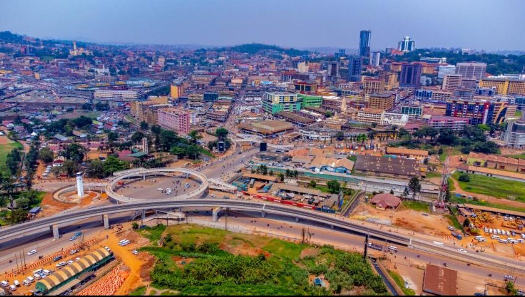 Kampala city skyline views
