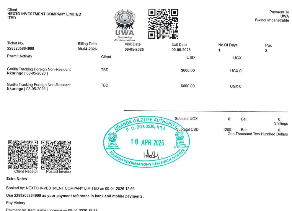 Low Season Gorilla Trekking Permits Uganda