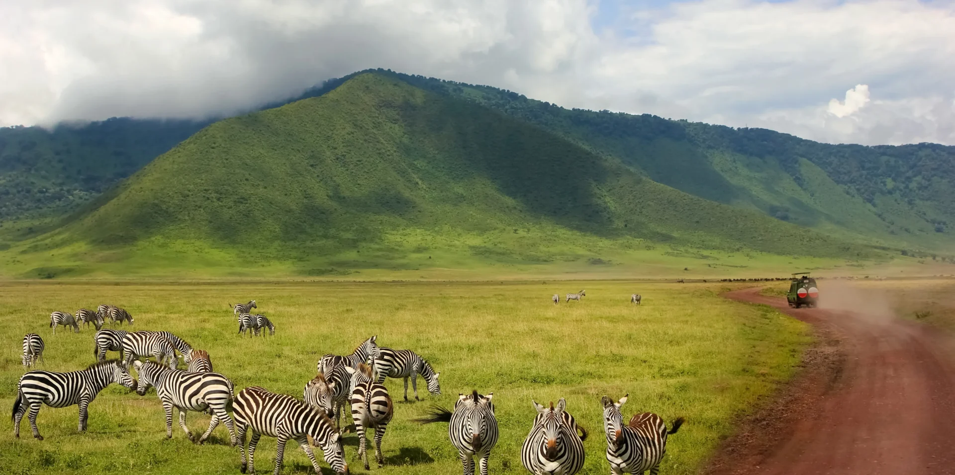 Ngorongoro Crater safari honeymoon experience in Tanzania