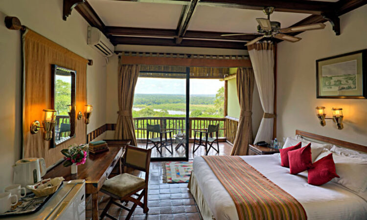 Paraa Safari Lodge double room interior