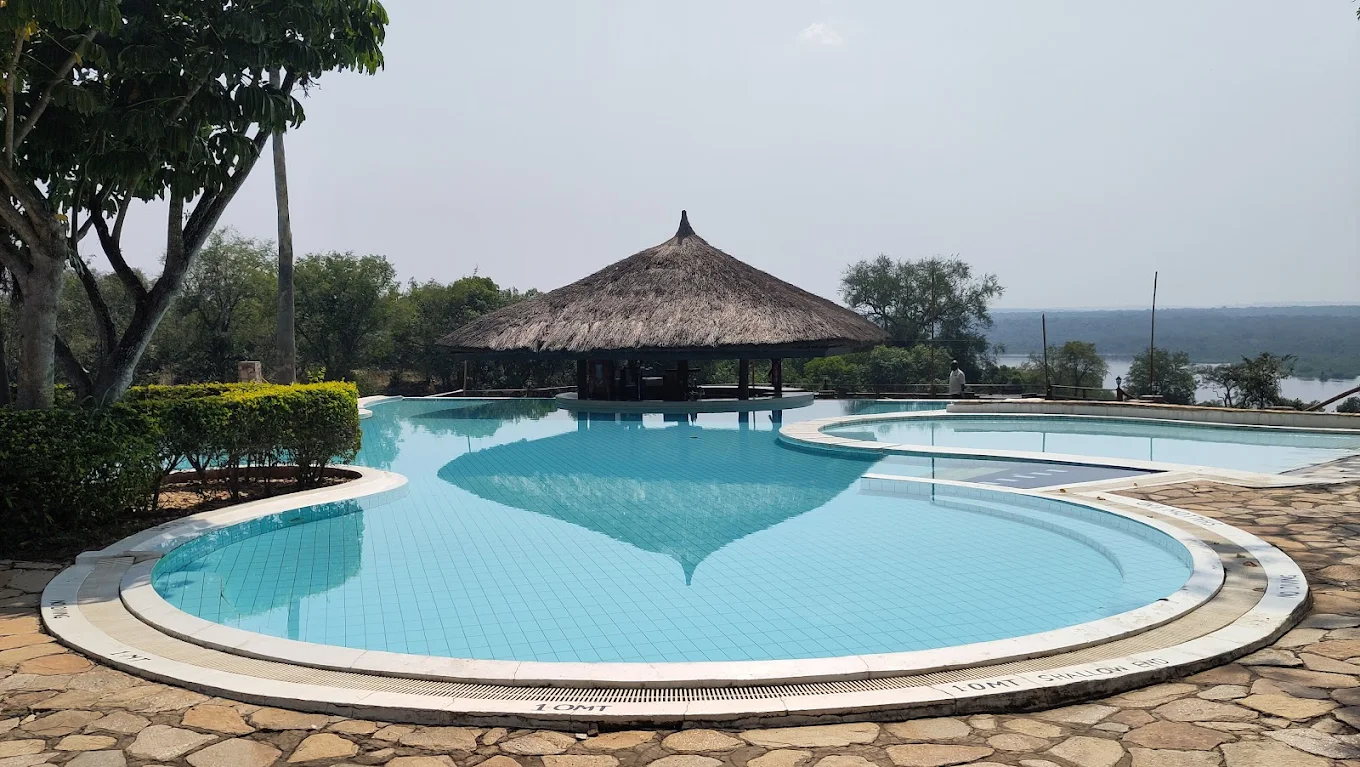 Pool at Paraa Safari Lodge