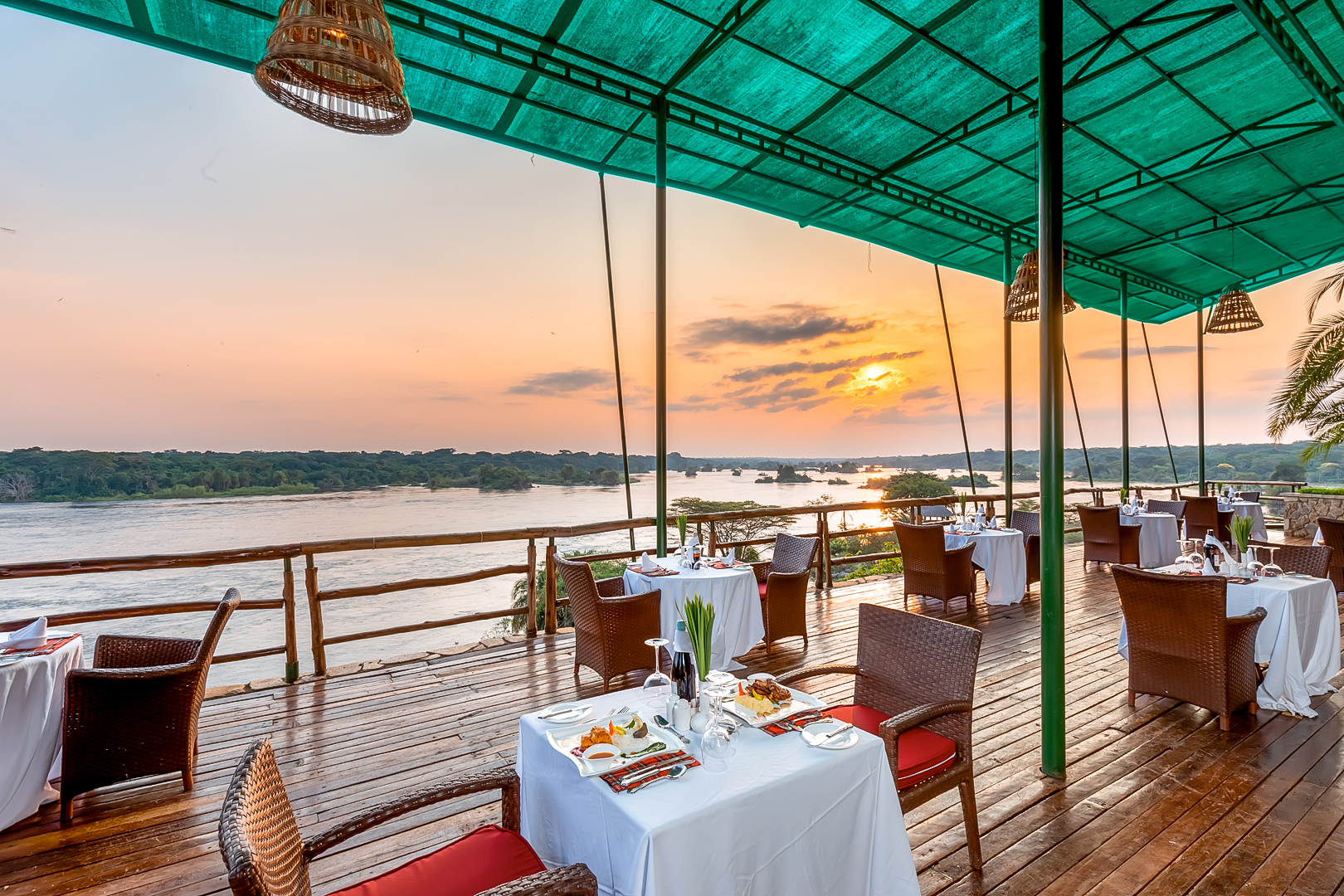 Restaurant at Chobe Safari Lodge
