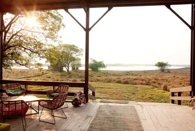 Shoebill Campsite luxury view