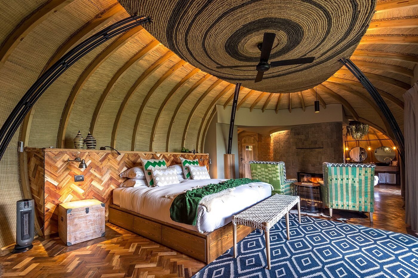 Volcanoes National Park Rwanda scenic landscape