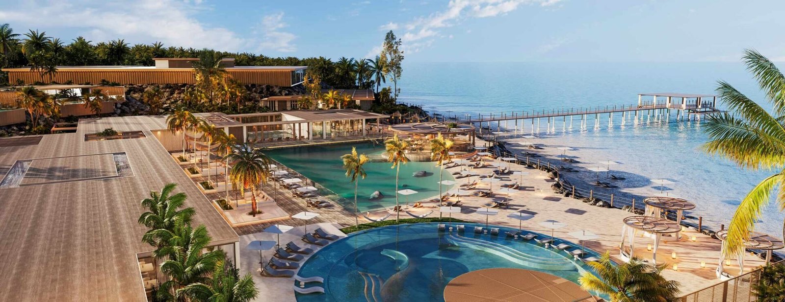 Intimate honeymoon beach scene Zanzibar