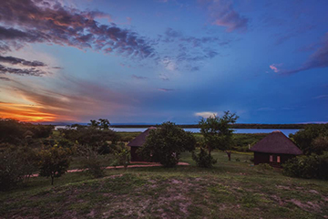 Twiga Safari Lodge river view