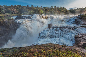 Nile river waters near Twiga Safari Lodge