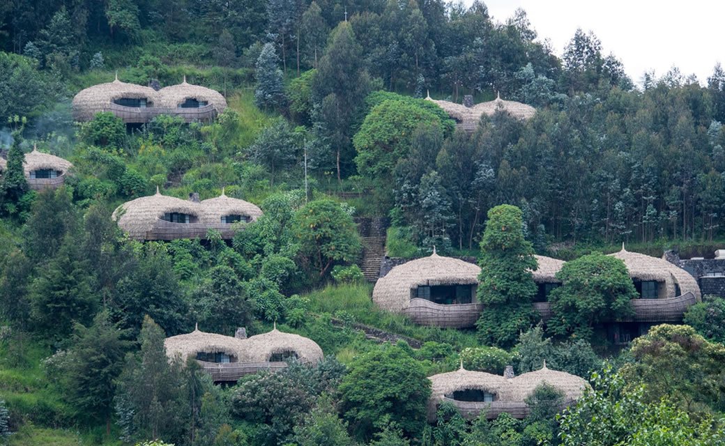 Bisate Lodge is widely considered one of Africa’s most luxurious safari lodges and a premier destination for ultra-luxury gorilla trekking experiences in Rwanda. Located near Volcanoes National Park, the lodge offers extraordinary views of the Virunga volcanoes while providing world-class luxury and personalized hospitality.